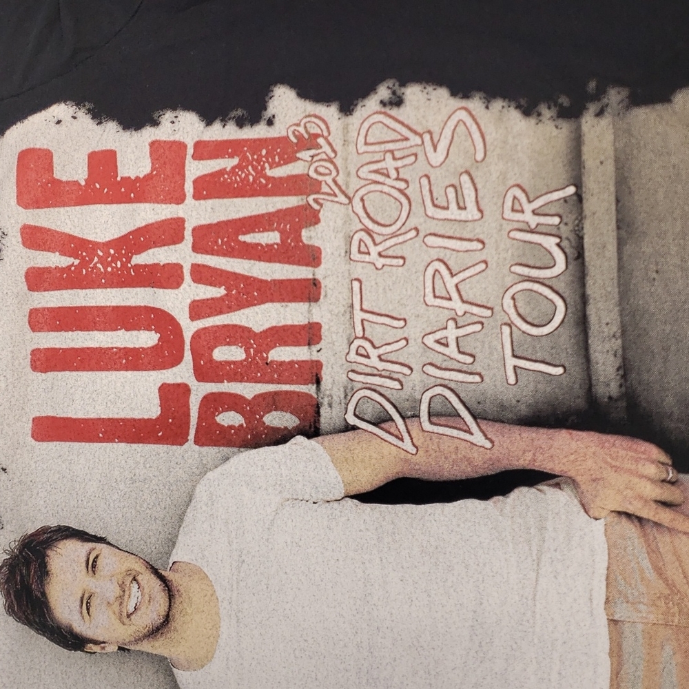 Luke Bryan 2013 Concert Tshirt - Picture 4 of 8
